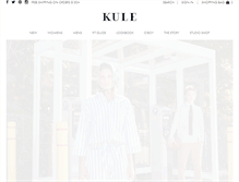 Tablet Screenshot of kule.com